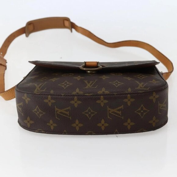 LOUIS VUITTON Monogram Saint Cloud GM Shoulder Bag M51242 LV Auth 142717 - Picture 7 of 16